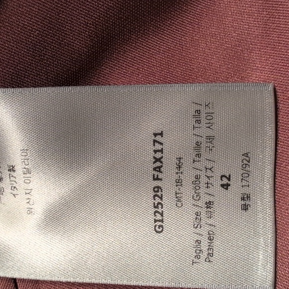 Tom Ford Women's Pink Velvet Peak Lapel Slim Fit Blazer Size IT42/US6 - Picture 12 of 15